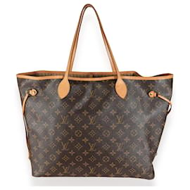 Louis Vuitton-Louis Vuitton Monogram Canvas Neverfull Gm-Braun