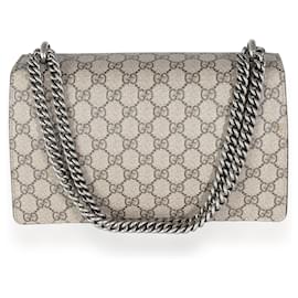 Gucci-Gucci Beige GG Supreme Kleiner Dionysus-Braun,Beige