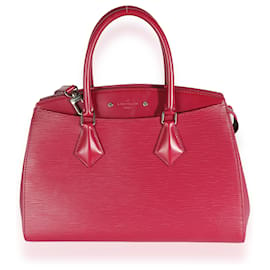 Louis Vuitton-Louis Vuitton Fuchsia Epi Soufflot MM-Pink