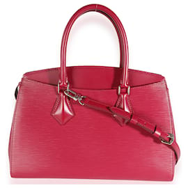 Louis Vuitton-Louis Vuitton Fuchsia Epi Soufflot MM-Pink