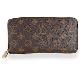 Louis Vuitton-Carteira Louis Vuitton Monogram Canvas Zippy-Marrom