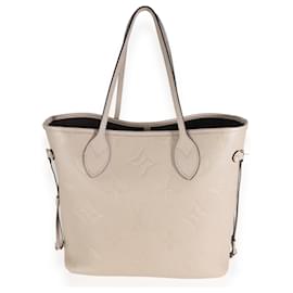 Louis Vuitton-Louis Vuitton Monogramma Tortora Empreinte Neverfull MM-Grigio