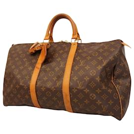 Louis Vuitton-Louis Vuitton Keepall 50-Castaño