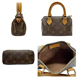 Louis Vuitton-Louis Vuitton Nano Speedy-Marrone