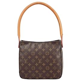 Louis Vuitton-Louis Vuitton Looping MM-Marrone