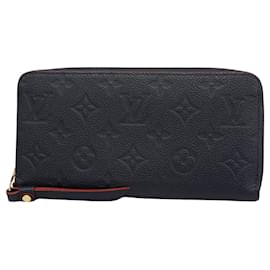 Louis Vuitton-Louis Vuitton Portefeuille zippy-Blu navy