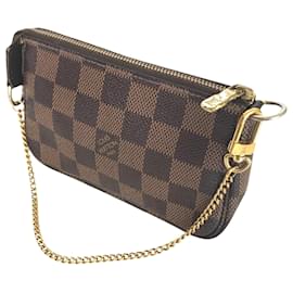 Louis Vuitton-Louis Vuitton Mini Pochette Accessoires-Marrom