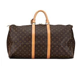 Louis Vuitton-Louis Vuitton Keepall 55-Braun