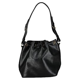 Louis Vuitton-Bolso de hombro de cuero Louis Vuitton Petit Noe M44102 en buen estado-Otro