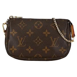 Louis Vuitton-Borsa a mano in tela Louis Vuitton Mini Pochette Accessoires M58009 in buone condizioni-Altro