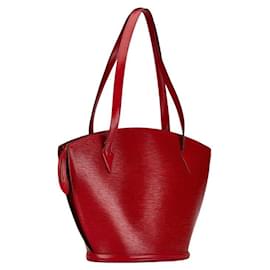 Louis Vuitton-Bolso de compras Saint-Jacques de cuero Epi de Louis Vuitton M52267 en muy buen estado-Roja