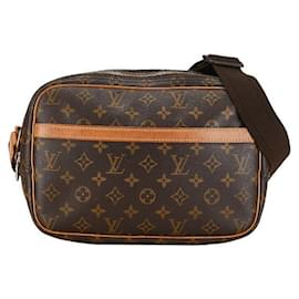 Louis Vuitton-Louis Vuitton Reporter PM Bolsa de ombro de lona M45254 em bom estado-Outro