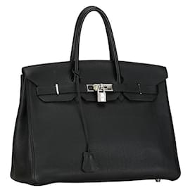 Hermès-Bolsa de couro Hermes Togo Birkin 30 em bom estado-Outro