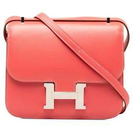 Hermès-Bolso bandolera Hermes Mini Constance Bolso bandolera de cuero en buen estado-Otro