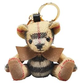 Burberry-Burberry Thomas Bear Charm Baumwolle Sonstiges in gutem Zustand-Andere