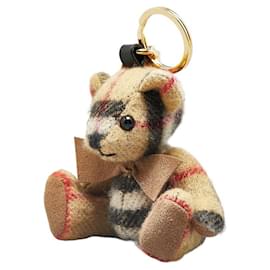 Burberry-Burberry Thomas Bear Charm Baumwolle Sonstiges in gutem Zustand-Andere