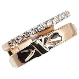 & Other Stories-K18PG Pink Gold Diamond Ring Size 5 in Excellent Condition-Golden