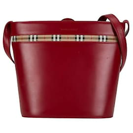 Burberry-Bolsa crossbody de couro Burberry Bolsa crossbody de couro em bom estado-Outro