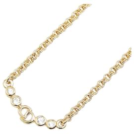 Dior-Collar Dior CD Rhinestone Collar de metal en excelentes condiciones-Otro