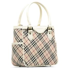 Burberry-Burberry Nova Check Handbag Canvas Handbag in Excellent condition-Other