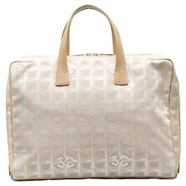 Chanel-Chanel New Travel Line Business Bag Sac d'affaires en toile en bon état-Autre