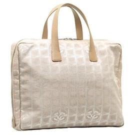 Chanel-Chanel New Travel Line Business Bag Sac d'affaires en toile en bon état-Autre