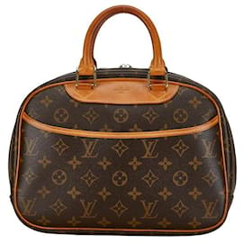 Louis Vuitton-Louis Vuitton Trouville Canvas Handtasche M42228 in gutem Zustand-Andere