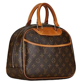 Louis Vuitton-Louis Vuitton Trouville Canvas Handbag M42228 in Good condition-Other