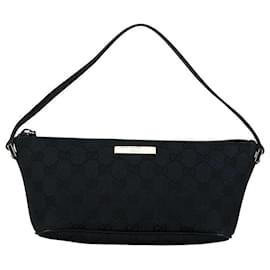 Gucci-Bolsa de acessórios de lona Gucci GG Bolsa de vaidade de lona 039 1103 em bom estado-Outro