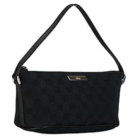 Gucci-Bolsa de acessórios de lona Gucci GG Bolsa de vaidade de lona 039 1103 em bom estado-Outro