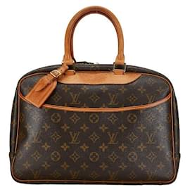 Louis Vuitton-Bolsa de lona Louis Vuitton Deauville M47270 em bom estado-Outro