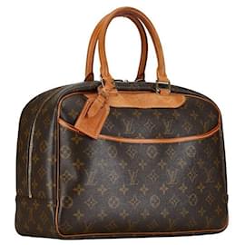 Louis Vuitton-Bolsa de lona Louis Vuitton Deauville M47270 em bom estado-Outro