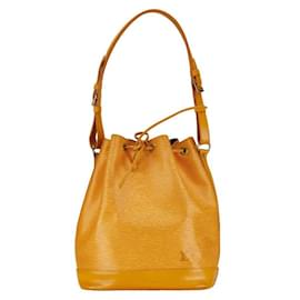 Louis Vuitton-Bolsa de ombro Louis Vuitton Epi Petit Noe em couro M44109 em muito bom estado-Amarelo