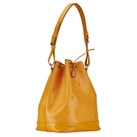 Louis Vuitton-Bolsa de ombro Louis Vuitton Epi Petit Noe em couro M44109 em muito bom estado-Amarelo