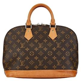 Louis Vuitton-Bolsa Louis Vuitton Alma Canvas M51130 em bom estado-Outro