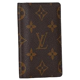 Louis Vuitton-Louis Vuitton Organizer De Poche Canvas Card Case M60502 em bom estado-Outro