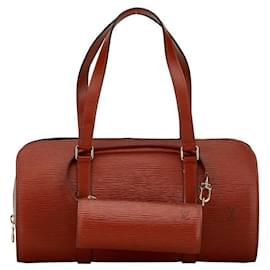 Louis Vuitton-Louis Vuitton Soufflot Leather Handbag M52223 in Good condition-Other