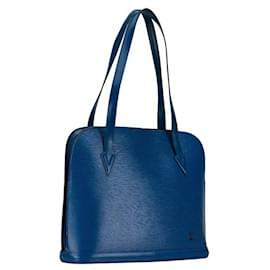 Louis Vuitton-Louis Vuitton Lussac Shoulder Bag Leather Shoulder Bag M52285 in Good condition-Other