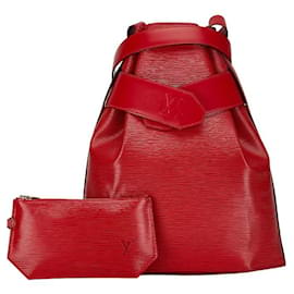 Louis Vuitton-Bolso de hombro Louis Vuitton Epi Sac de Paul GM de cuero M80197 en muy buen estado-Roja