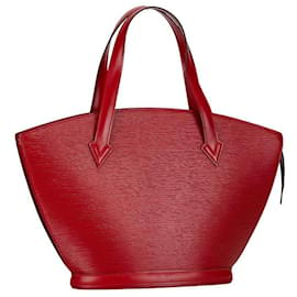 Louis Vuitton-Bolso de cuero Louis Vuitton Saint-Jacques M52277 en buen estado-Otro