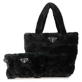 Prada-Prada Quilted Mouton Leather Handbag Leather Handbag １BG378 in Excellent condition-Other