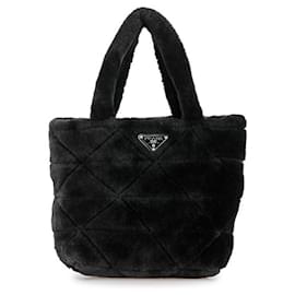Prada-Prada Quilted Mouton Leather Handbag Leather Handbag １BG378 in Excellent condition-Other