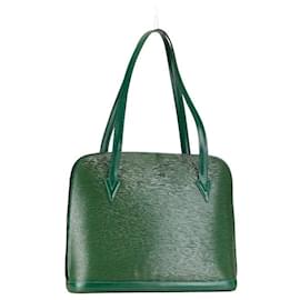 Louis Vuitton-Louis Vuitton Epi Lussac Shoulder Tote Bag Leather Shoulder Bag M52284 in Good condition-Other