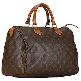 Louis Vuitton-Louis Vuitton Speedy 30 Canvas Handtasche M41526 in gutem Zustand-Andere
