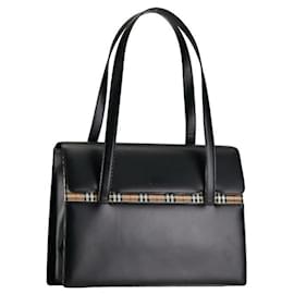 Burberry-Sac bandoulière en cuir Burberry Sac bandoulière en cuir en bon état-Autre