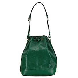 Louis Vuitton-Bolsa de ombro Louis Vuitton Epi Noe M44004 em couro verde em muito bom estado-Verde