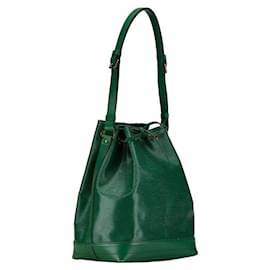 Louis Vuitton-Bolsa de ombro Louis Vuitton Epi Noe M44004 em couro verde em muito bom estado-Verde