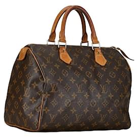 Louis Vuitton-Bolso de lona Louis Vuitton Speedy 30 M41526 en buen estado-Otro