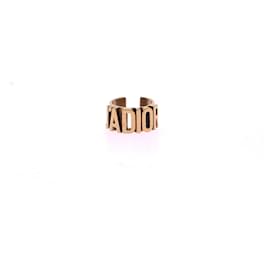 Dior-DIOR Anéis T.MM 54 Metal-Dourado
