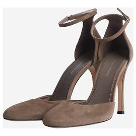 Victoria Beckham Brown suede pumps - size EU 36 Brown